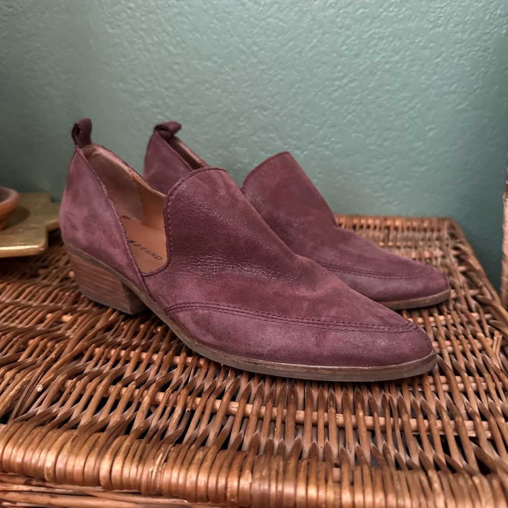 Lucky Brand low cut out boots